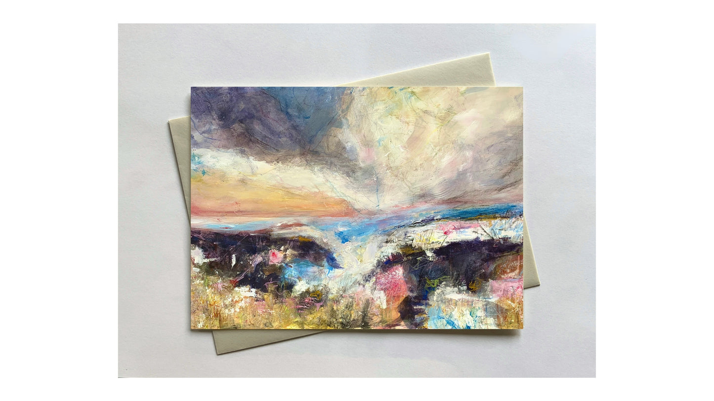 Spring Landscape greeting card